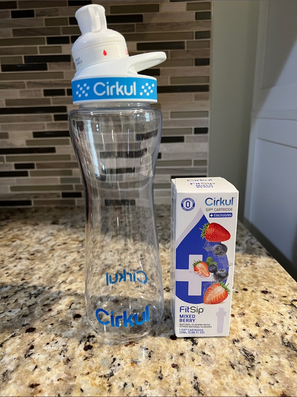Cirkul Clear Water Bottle